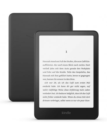 Amazon Kindle Paperwhite 12. Generation (16 GB, 7-Zoll-Display, Ohne Werbung) - Schwarz