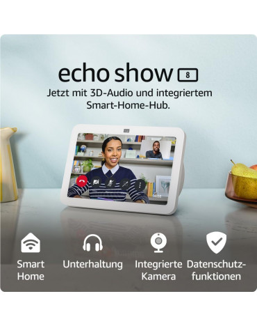 Amazon Echo Show 8 (3rd Gen) Smart Speaker - Weiß