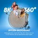 Insta360 X5 – Wasserdichte 360°-Actionkamera Insta360 X5 – Wasserdichte 360°-Actionkamera