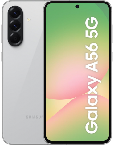 Samsung Galaxy A56 5G Smartphone (Dual-SIMs, 8+256GB) - Awesome Lightgrey