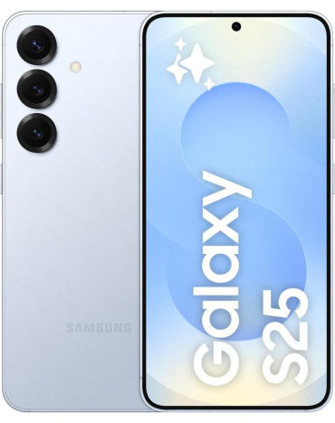 Samsung Galaxy S25 5G Smartphone (Dual-SIMs, 12GB+512GB) - Icyblue