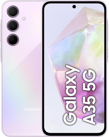 Samsung Galaxy A35 5G Smartphone (Dual-SIMs, 8+256GB) – Awesome Lilac