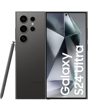 Samsung Galaxy S24 Ultra 5G Smartphone (Dual-SIMs, 12+512 GB) – Titanschwarz