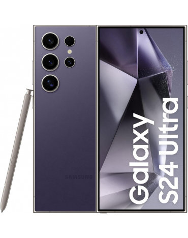 Samsung Galaxy S24 Ultra 5G Smartphone (Dual-SIMs, 12+256 GB) – Titanviolett