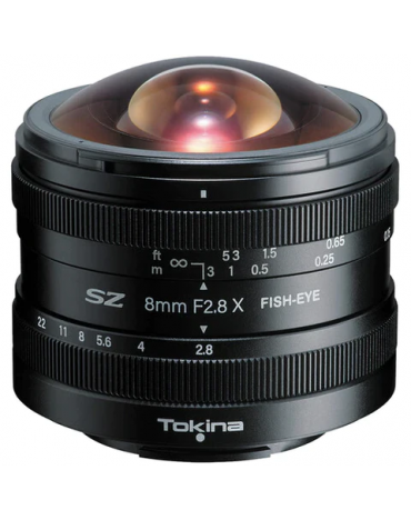 Tokina SZ 8 mm F/2,8 APS-C Fisheye spiegelloses Objektiv (Sony E)